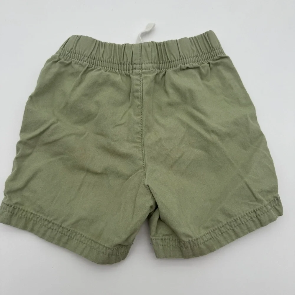 Carter's Just One You Toddler‎ Shorts 18M Light Green Pull On Cotton Shorts